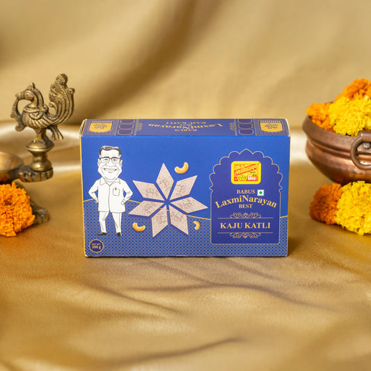 Babus laxminarayan best Kaju Katli box