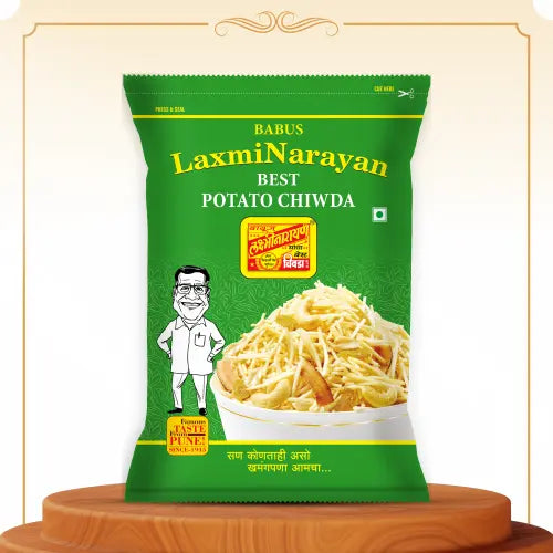 babus laxminaray best potato chiwda