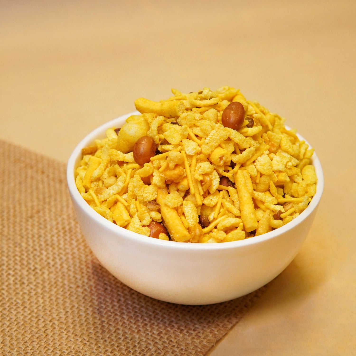 Crunchy snack selection