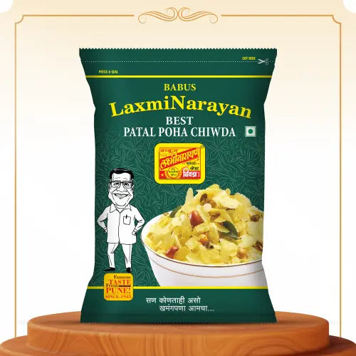 babus laxminarayn best patal poha chiwda 